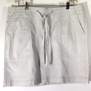 Eddie Bauer Ripstop‎ Cotton Skirt